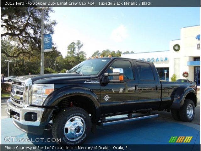 2013 Ford F450 Super Duty Lariat Crew Cab 4x4 in Tuxedo Black Metallic