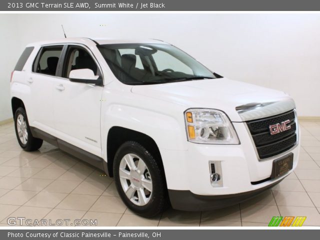 2013 GMC Terrain SLE AWD in Summit White