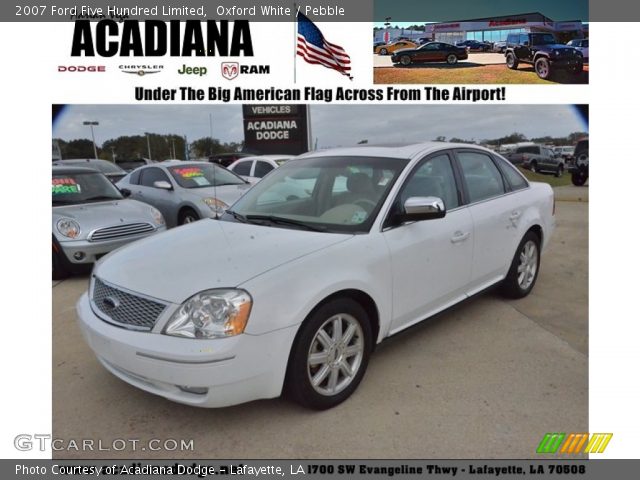 2007 Ford Five Hundred Limited in Oxford White