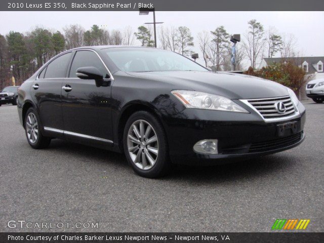 2010 Lexus ES 350 in Black Sapphire Pearl
