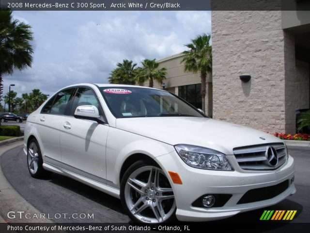 2008 Mercedes-Benz C 300 Sport in Arctic White