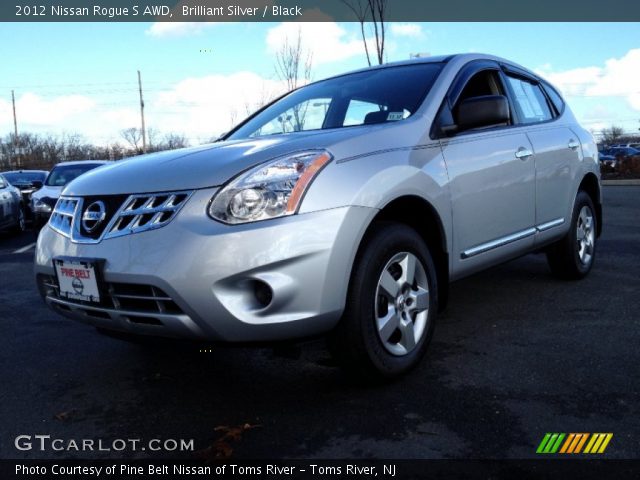 2012 Nissan Rogue S AWD in Brilliant Silver