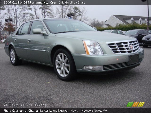 2006 Cadillac DTS Performance in Green Silk Metallic