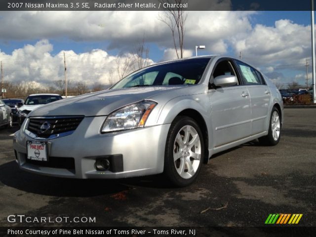 2007 Nissan maxima silver #8
