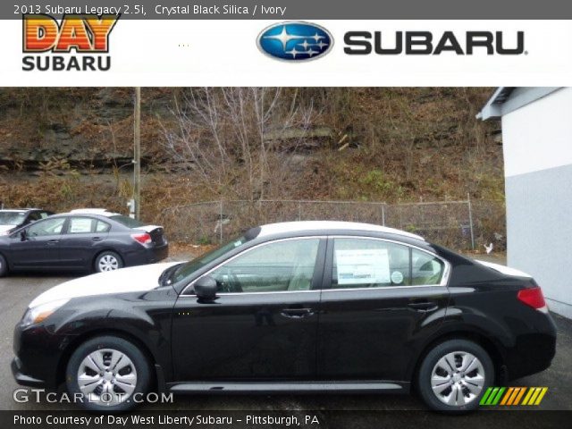 2013 Subaru Legacy 2.5i in Crystal Black Silica