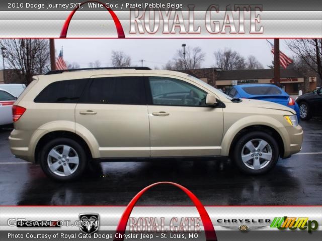 2010 Dodge Journey SXT in White Gold
