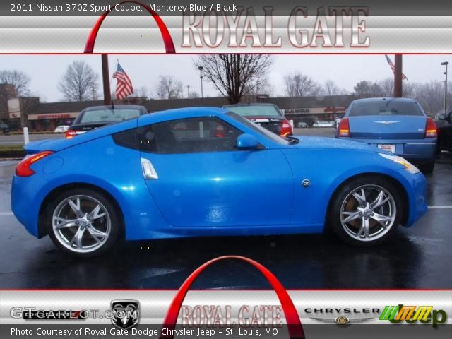 2011 Nissan 370Z Sport Coupe in Monterey Blue