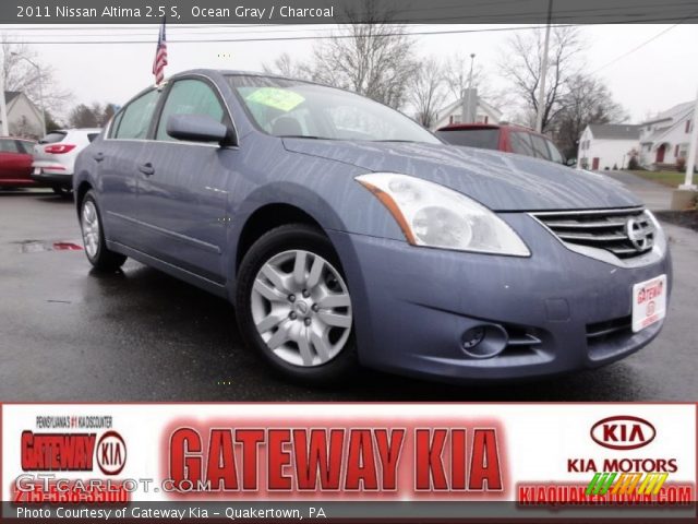 2011 Nissan Altima 2.5 S in Ocean Gray