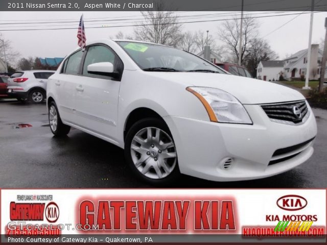 2011 Nissan Sentra 2.0 in Aspen White
