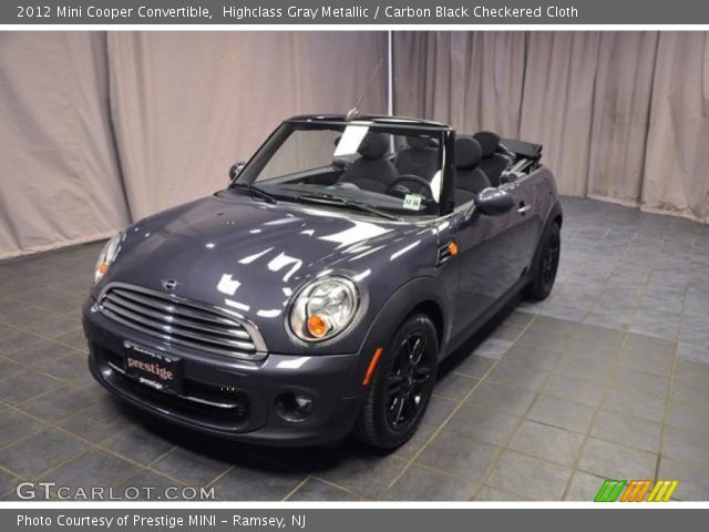 2012 Mini Cooper Convertible in Highclass Gray Metallic