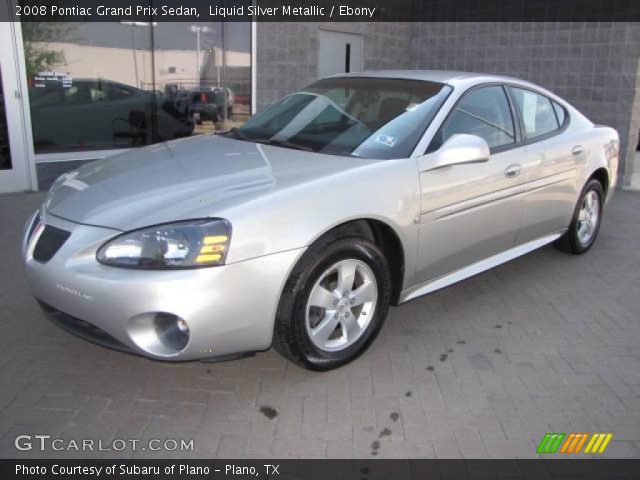 2008 Pontiac Grand Prix Sedan in Liquid Silver Metallic
