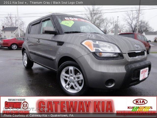 2011 Kia Soul + in Titanium Gray