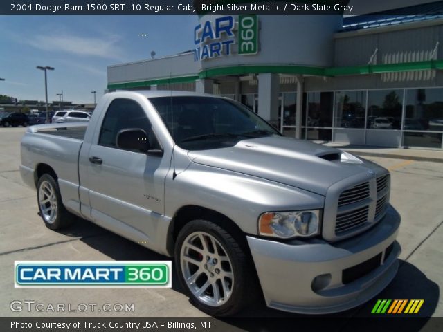 2004 Dodge Ram 1500 SRT-10 Regular Cab in Bright Silver Metallic