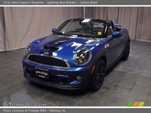 2013 Mini Cooper S Roadster in Lightning Blue Metallic