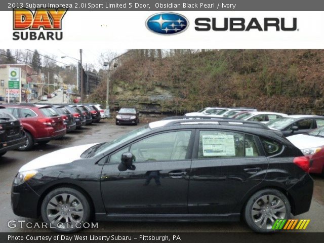 2013 Subaru Impreza 2.0i Sport Limited 5 Door in Obsidian Black Pearl