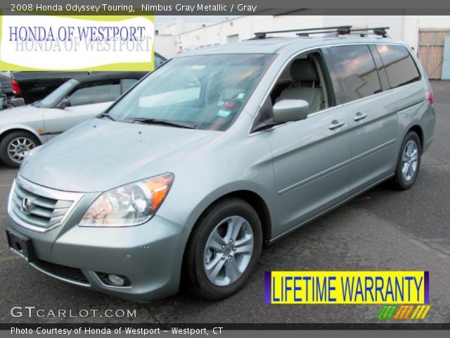 2008 Honda Odyssey Touring in Nimbus Gray Metallic