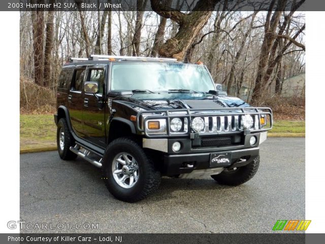 2003 Hummer H2 SUV in Black