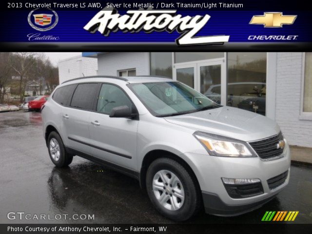 2013 Chevrolet Traverse LS AWD in Silver Ice Metallic