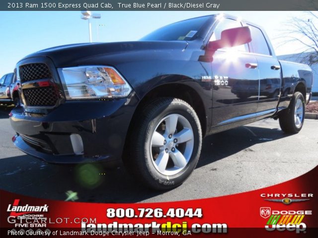 2013 Ram 1500 Express Quad Cab in True Blue Pearl