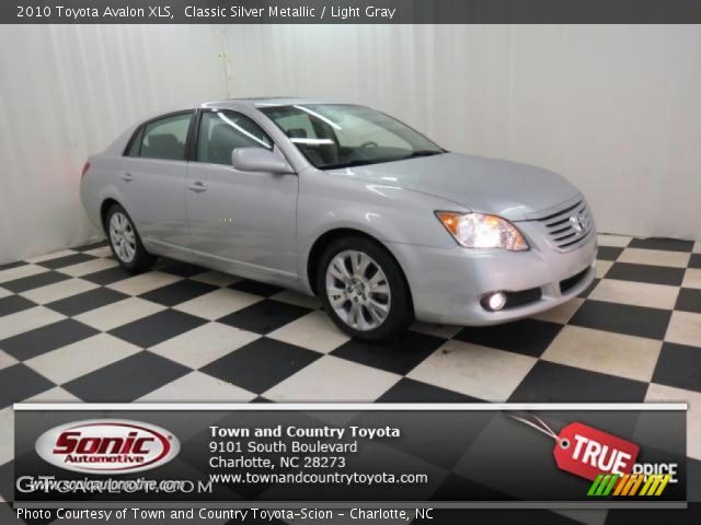 2010 Toyota Avalon XLS in Classic Silver Metallic