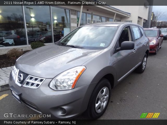 2011 Nissan Rogue S AWD Krom Edition in Platinum Graphite