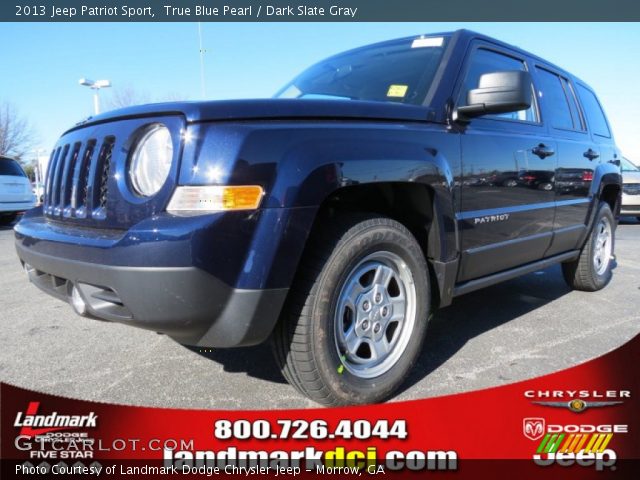 2013 Jeep Patriot Sport in True Blue Pearl