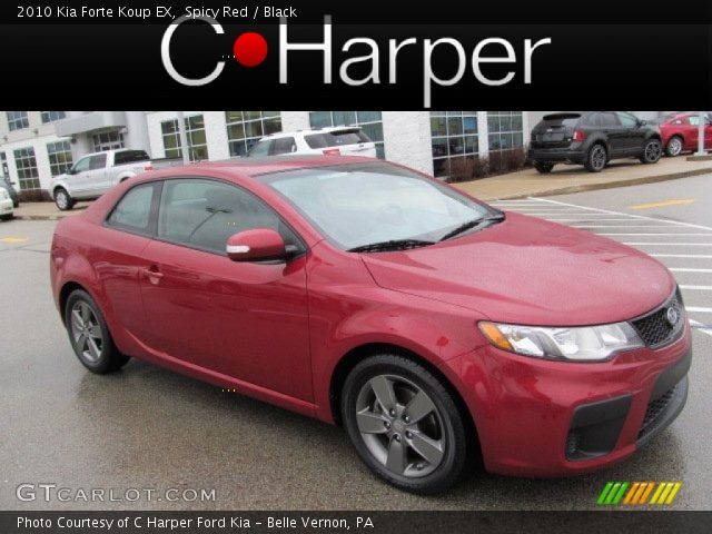 2010 Kia Forte Koup EX in Spicy Red
