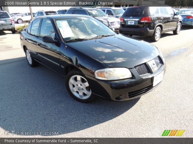 2006 Nissan Sentra 1.8 S Special Edition in Blackout