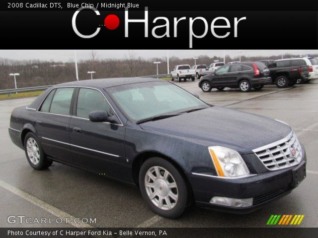 2008 Cadillac DTS  in Blue Chip