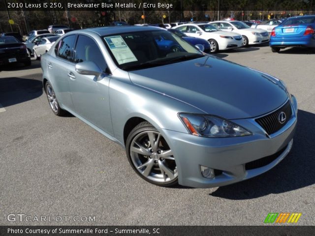 2010 Lexus IS 250 in Breakwater Blue Metallic