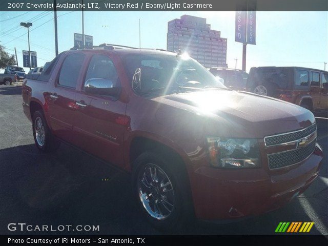 2007 Chevrolet Avalanche LTZ in Victory Red