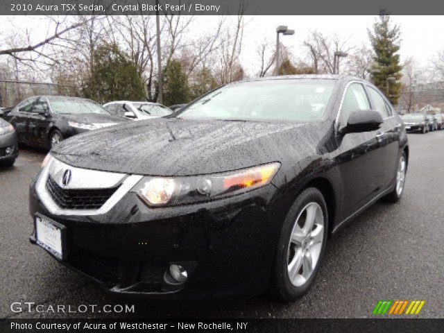 2010 Acura TSX Sedan in Crystal Black Pearl