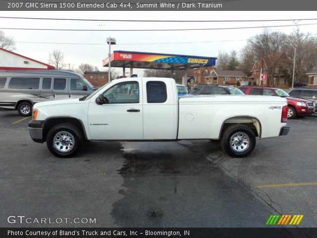 2007 GMC Sierra 1500 Extended Cab 4x4 in Summit White