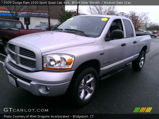 2006 Dodge Ram 1500 Sport Quad Cab 4x4 in Bright Silver Metallic