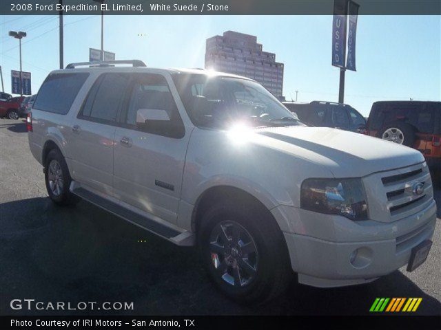 2008 Ford Expedition EL Limited in White Suede