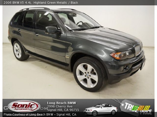 2006 BMW X5 4.4i in Highland Green Metallic