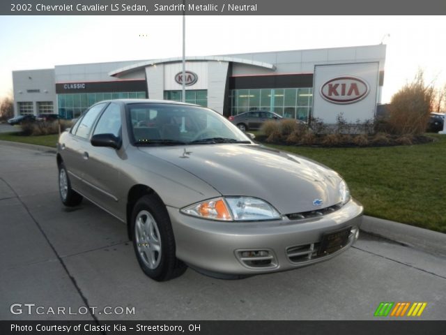 2002 Chevrolet Cavalier LS Sedan in Sandrift Metallic