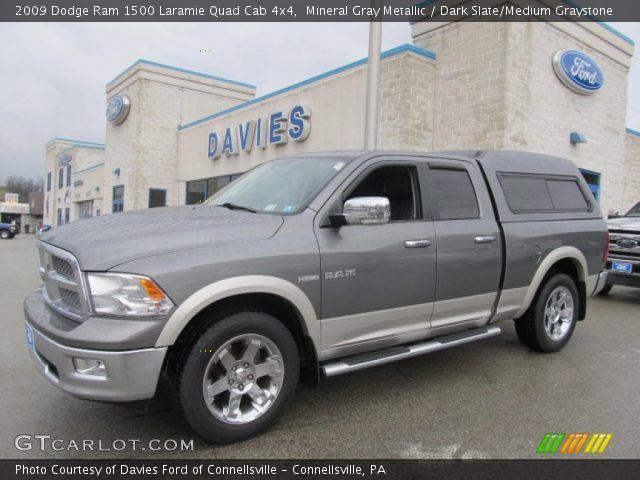 2009 Dodge Ram 1500 Laramie Quad Cab 4x4 in Mineral Gray Metallic