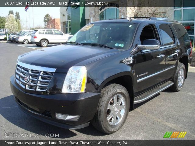 2007 Cadillac Escalade AWD in Black Raven