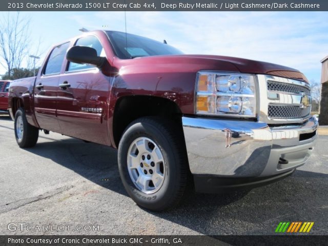 2013 Chevrolet Silverado 1500 LT Crew Cab 4x4 in Deep Ruby Metallic