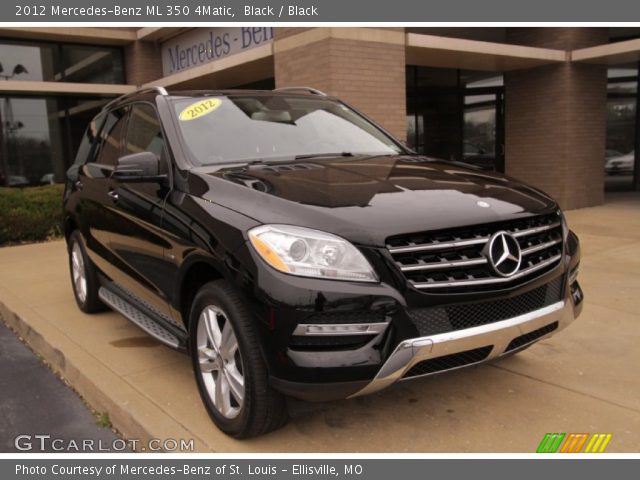 2012 Mercedes-Benz ML 350 4Matic in Black