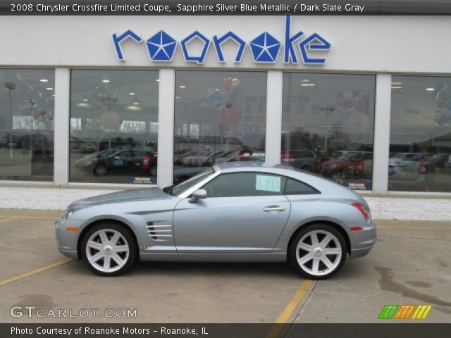 2008 Chrysler Crossfire Limited Coupe in Sapphire Silver Blue Metallic