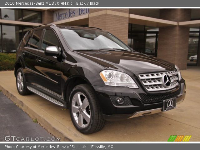 2010 Mercedes-Benz ML 350 4Matic in Black