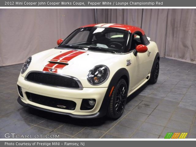 2012 Mini Cooper John Cooper Works Coupe in Pepper White