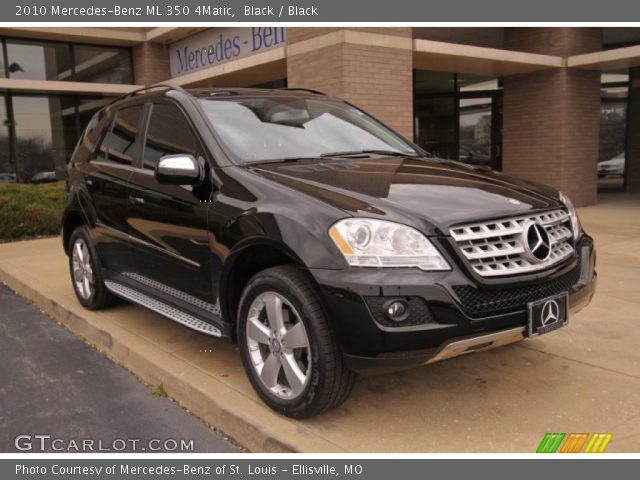 2010 Mercedes-Benz ML 350 4Matic in Black