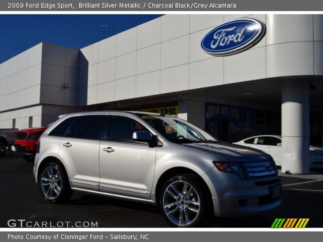 2009 Ford Edge Sport in Brilliant Silver Metallic