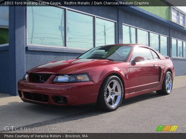 2003 Ford Mustang Cobra Coupe in Redfire Metallic