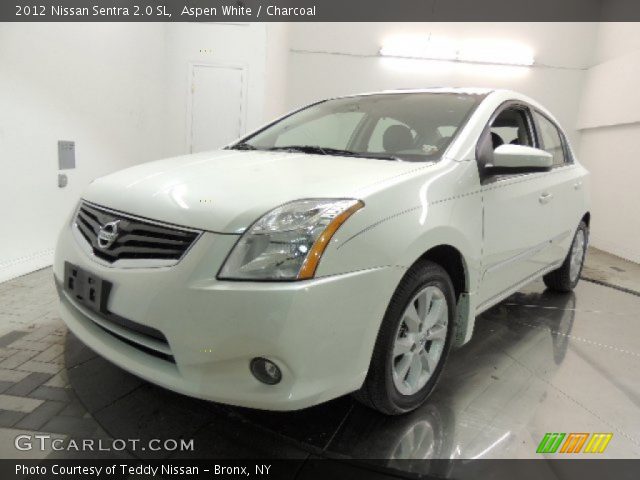 2012 Nissan Sentra 2.0 SL in Aspen White