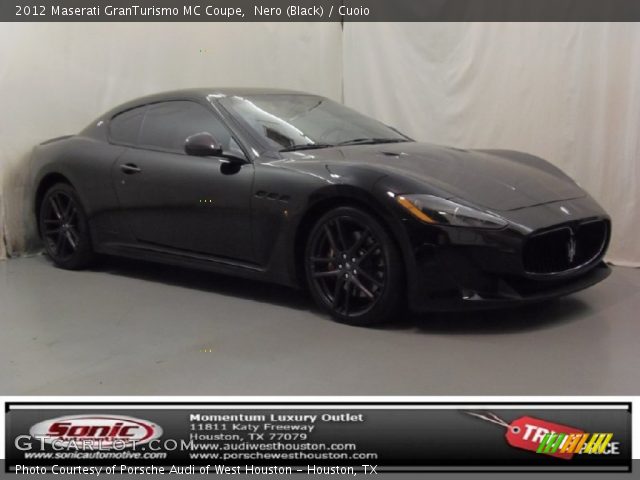 2012 Maserati GranTurismo MC Coupe in Nero (Black)