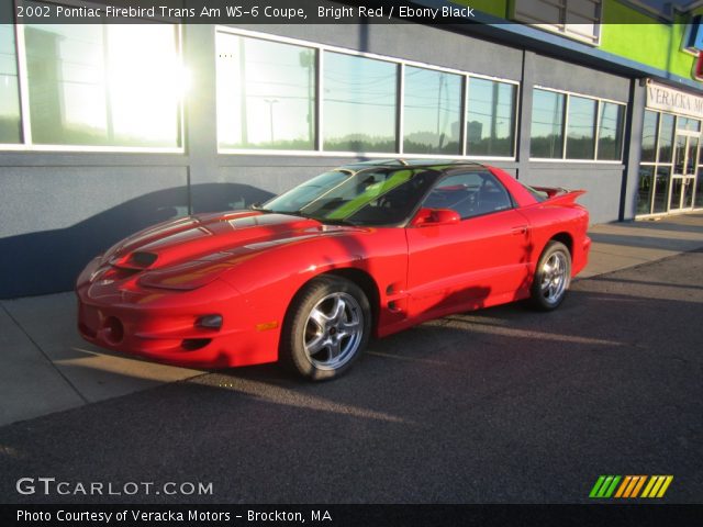 2002 Pontiac Firebird Trans Am WS-6 Coupe in Bright Red